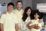 Abcoude 7 juni 2025
Najib Amhali met zijn vrouw Niama en hun zoons .