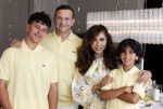 Abcoude 7 juni 2025
Najib Amhali met zijn vrouw Niama en hun zoons .