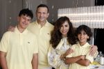 Abcoude 7 juni 2025
Najib Amhali met zijn vrouw Niama en hun zoons .