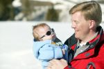 Lech 17 maart 2004
Prinses Maxima, Prins Willem Alexander en  Prinses Amalia   in Lech.  
Peter Smulders bv