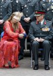 Amersfoort 18 juni 2023
Koning Willem Alexander en Prinses Amalia aanwezig bij de nieuwe standaard die overhandigt zal worden aan het Regiment Huzaren Prinses Catharina-Amalia op de Prins Bernhardkazerne. Het is de eerste keer nadat Prinses Amalia haar arm gebroken heeft na val van het paard .