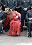 Amersfoort 18 juni 2023
Koning Willem Alexander en Prinses Amalia aanwezig bij de nieuwe standaard die overhandigt zal worden aan het Regiment Huzaren Prinses Catharina-Amalia op de Prins Bernhardkazerne. Het is de eerste keer nadat Prinses Amalia haar arm gebroken heeft na val van het paard .