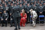 Amersfoort 18 juni 2023
Koning Willem Alexander en Prinses Amalia aanwezig bij de nieuwe standaard die overhandigt zal worden aan het Regiment Huzaren Prinses Catharina-Amalia op de Prins Bernhardkazerne. Het is de eerste keer nadat Prinses Amalia haar arm gebroken heeft na val van het paard .