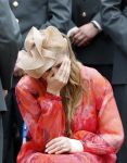 Amersfoort 18 juni 2023
Koning Willem Alexander en Prinses Amalia aanwezig bij de nieuwe standaard die overhandigt zal worden aan het Regiment Huzaren Prinses Catharina-Amalia op de Prins Bernhardkazerne. Het is de eerste keer nadat Prinses Amalia haar arm gebroken heeft na val van het paard .