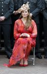Amersfoort 18 juni 2023
Koning Willem Alexander en Prinses Amalia aanwezig bij de nieuwe standaard die overhandigt zal worden aan het Regiment Huzaren Prinses Catharina-Amalia op de Prins Bernhardkazerne. Het is de eerste keer nadat Prinses Amalia haar arm gebroken heeft na val van het paard .