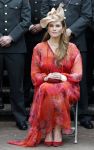 Amersfoort 18 juni 2023
Koning Willem Alexander en Prinses Amalia aanwezig bij de nieuwe standaard die overhandigt zal worden aan het Regiment Huzaren Prinses Catharina-Amalia op de Prins Bernhardkazerne. Het is de eerste keer nadat Prinses Amalia haar arm gebroken heeft na val van het paard .