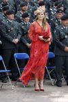 Amersfoort 18 juni 2023
Koning Willem Alexander en Prinses Amalia aanwezig bij de nieuwe standaard die overhandigt zal worden aan het Regiment Huzaren Prinses Catharina-Amalia op de Prins Bernhardkazerne. Het is de eerste keer nadat Prinses Amalia haar arm gebroken heeft na val van het paard .