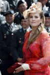 Amersfoort 18 juni 2023
Koning Willem Alexander en Prinses Amalia aanwezig bij de nieuwe standaard die overhandigt zal worden aan het Regiment Huzaren Prinses Catharina-Amalia op de Prins Bernhardkazerne. Het is de eerste keer nadat Prinses Amalia haar arm gebroken heeft na val van het paard .