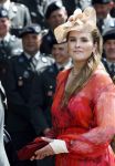 Amersfoort 18 juni 2023
Koning Willem Alexander en Prinses Amalia aanwezig bij de nieuwe standaard die overhandigt zal worden aan het Regiment Huzaren Prinses Catharina-Amalia op de Prins Bernhardkazerne. Het is de eerste keer nadat Prinses Amalia haar arm gebroken heeft na val van het paard .