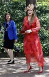 Amersfoort 18 juni 2023
Koning Willem Alexander en Prinses Amalia aanwezig bij de nieuwe standaard die overhandigt zal worden aan het Regiment Huzaren Prinses Catharina-Amalia op de Prins Bernhardkazerne. Het is de eerste keer nadat Prinses Amalia haar arm gebroken heeft na val van het paard .