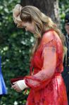 Amersfoort 18 juni 2023
Koning Willem Alexander en Prinses Amalia aanwezig bij de nieuwe standaard die overhandigt zal worden aan het Regiment Huzaren Prinses Catharina-Amalia op de Prins Bernhardkazerne. Het is de eerste keer nadat Prinses Amalia haar arm gebroken heeft na val van het paard .