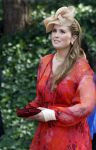 Amersfoort 18 juni 2023
Koning Willem Alexander en Prinses Amalia aanwezig bij de nieuwe standaard die overhandigt zal worden aan het Regiment Huzaren Prinses Catharina-Amalia op de Prins Bernhardkazerne. Het is de eerste keer nadat Prinses Amalia haar arm gebroken heeft na val van het paard .