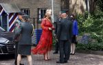 Amersfoort 18 juni 2023
Koning Willem Alexander en Prinses Amalia aanwezig bij de nieuwe standaard die overhandigt zal worden aan het Regiment Huzaren Prinses Catharina-Amalia op de Prins Bernhardkazerne. Het is de eerste keer nadat Prinses Amalia haar arm gebroken heeft na val van het paard .