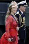 Amersfoort 18 juni 2023
Koning Willem Alexander en Prinses Amalia aanwezig bij de nieuwe standaard die overhandigt zal worden aan het Regiment Huzaren Prinses Catharina-Amalia op de Prins Bernhardkazerne. Het is de eerste keer nadat Prinses Amalia haar arm gebroken heeft na val van het paard .