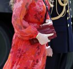 Amersfoort 18 juni 2023
Koning Willem Alexander en Prinses Amalia aanwezig bij de nieuwe standaard die overhandigt zal worden aan het Regiment Huzaren Prinses Catharina-Amalia op de Prins Bernhardkazerne. Het is de eerste keer nadat Prinses Amalia haar arm gebroken heeft na val van het paard .