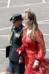 Amersfoort 18 juni 2023
Koning Willem Alexander en Prinses Amalia aanwezig bij de nieuwe standaard die overhandigt zal worden aan het Regiment Huzaren Prinses Catharina-Amalia op de Prins Bernhardkazerne. Het is de eerste keer nadat Prinses Amalia haar arm gebroken heeft na val van het paard .