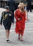 Amersfoort 18 juni 2023
Koning Willem Alexander en Prinses Amalia aanwezig bij de nieuwe standaard die overhandigt zal worden aan het Regiment Huzaren Prinses Catharina-Amalia op de Prins Bernhardkazerne. Het is de eerste keer nadat Prinses Amalia haar arm gebroken heeft na val van het paard .