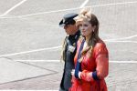 Amersfoort 18 juni 2023
Koning Willem Alexander en Prinses Amalia aanwezig bij de nieuwe standaard die overhandigt zal worden aan het Regiment Huzaren Prinses Catharina-Amalia op de Prins Bernhardkazerne. Het is de eerste keer nadat Prinses Amalia haar arm gebroken heeft na val van het paard .