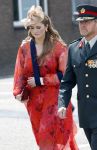 Amersfoort 18 juni 2023
Koning Willem Alexander en Prinses Amalia aanwezig bij de nieuwe standaard die overhandigt zal worden aan het Regiment Huzaren Prinses Catharina-Amalia op de Prins Bernhardkazerne. Het is de eerste keer nadat Prinses Amalia haar arm gebroken heeft na val van het paard .