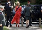 Amersfoort 18 juni 2023
Koning Willem Alexander en Prinses Amalia aanwezig bij de nieuwe standaard die overhandigt zal worden aan het Regiment Huzaren Prinses Catharina-Amalia op de Prins Bernhardkazerne. Het is de eerste keer nadat Prinses Amalia haar arm gebroken heeft na val van het paard .