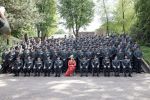 Amersfoort 18 juni 2023
Koning Willem Alexander en Prinses Amalia aanwezig bij de nieuwe standaard die overhandigt zal worden aan het Regiment Huzaren Prinses Catharina-Amalia op de Prins Bernhardkazerne. Het is de eerste keer nadat Prinses Amalia haar arm gebroken heeft na val van het paard .