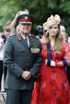 Amersfoort 18 juni 2023
Koning Willem Alexander en Prinses Amalia aanwezig bij de nieuwe standaard die overhandigt zal worden aan het Regiment Huzaren Prinses Catharina-Amalia op de Prins Bernhardkazerne. Het is de eerste keer nadat Prinses Amalia haar arm gebroken heeft na val van het paard .