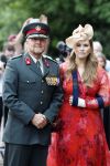 Amersfoort 18 juni 2023
Koning Willem Alexander en Prinses Amalia aanwezig bij de nieuwe standaard die overhandigt zal worden aan het Regiment Huzaren Prinses Catharina-Amalia op de Prins Bernhardkazerne. Het is de eerste keer nadat Prinses Amalia haar arm gebroken heeft na val van het paard .