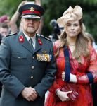 Amersfoort 18 juni 2023
Koning Willem Alexander en Prinses Amalia aanwezig bij de nieuwe standaard die overhandigt zal worden aan het Regiment Huzaren Prinses Catharina-Amalia op de Prins Bernhardkazerne. Het is de eerste keer nadat Prinses Amalia haar arm gebroken heeft na val van het paard .
