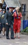 Amersfoort 18 juni 2023
Koning Willem Alexander en Prinses Amalia aanwezig bij de nieuwe standaard die overhandigt zal worden aan het Regiment Huzaren Prinses Catharina-Amalia op de Prins Bernhardkazerne. Het is de eerste keer nadat Prinses Amalia haar arm gebroken heeft na val van het paard .