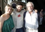 Hilversum 10 juni 2025
Premiere Full Moon in bioscoop Hilversum. Sarah Chronis poseert met Aus Greidanus en ..