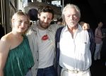 Hilversum 10 juni 2025
Premiere Full Moon in bioscoop Hilversum. Sarah Chronis poseert met Aus Greidanus en ..