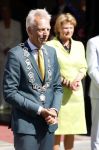 Lopik en Vianen 13 mei 2025
Streekbezoek Koning Willem Alexander en koningin Maxima . Sjors Frohlich is de brugemeester .