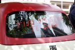 Amsterdam 4 juni 2025
Thomas v d Vlugt met zijn fiat 500 karretje in het centrum van Amsterdam