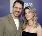 Amsterdam 16 juni 2025
Premiere Dear Evan Hansen in het deLaMar theater . William Spaaij met vriendin