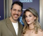 Amsterdam 16 juni 2025
Premiere Dear Evan Hansen in het deLaMar theater . William Spaaij met vriendin