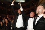 Amsterdam 2 juni 2025
Uitreiking Buma prijzen in de schouwburg van Amsterdam. Yves Berendse kwam met zijn schrijversteam vriendin en ouders