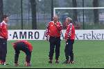 Amsterdam 05-07-1999
eerste training Ajax Amsterdam seizoen 1999/2000
Bobby Haarms en Tonnie Bruin Slot