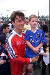 Amsterdam 05 Juli1999
Brian Laudrup eerste traing bij AJAX