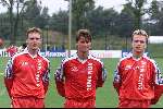 Amsterdam 05 Juli 1999
Brian Laudrup ,  first training of AJAX Amsterdam
togethet with Ole Tobiassen and Jesper Gronkjar