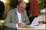 Hilversum 28 juni 1999
Persconferentie Dutch Open TNT 1999 bij de Hilversumsche Golfclub
Hans Woudstra