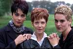 Tubbergen, 20 juni 1999
Hermien Timmerman met haar dochters Sheila Timmerman (blond) en Sandra Timmerman (donker)