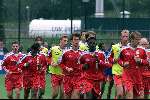 Amsterdam 05 Juli 1999
eerste training Ajax Amsterdam seizoen 1999/2000
Kofi Mensah Brian Laudrup Peter Hoekstra Richard Witschge