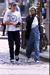 Amsterdam 06 Juli 1999
Patty Brard samen met haar nieuwe vriend Rene