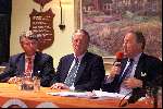 Hilversum 28 juni 1999
Persconferentie Dutch Open TNT 1999 bij de Hilversumsche Golfclub
Robbie v Erven Dorens