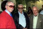 Hulversum, 27 juni 1999
Afscheid van Willem Duys van de AVRO
Op de foto Toon Hermans-Toots Tielemans en Eddy Christiani