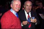Hulversum, 27 juni 1999
Afscheid van Willem Duys van de AVRO met Toon Hermans