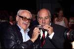 Hulversum, 27 juni 1999
Afscheid van Willem Duys van de AVRO
W.D. met Toots Tielemans