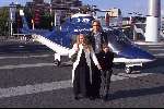 Rotterdam 12 juli 2000
Premiere Cirque du Soleil bij AHOY.
Adam Curry en Patricia Paay en hun dochter kwamen met een helicopter