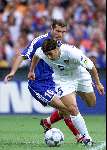 Rotterdam, 2 juli 2000   Euro 2000
Frankrijk-Italie, eindstand na verlenging 2-1
Cannavaro  en Zidane