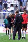 Genk 29 juli 2000
Genk-PSV 0-1
Carel v d Brekel met Kevin Hofland en Mart vd Heuvel